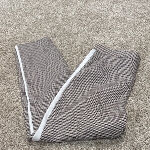 ⭐️2/$10 - Checkered Pants with White Stripe